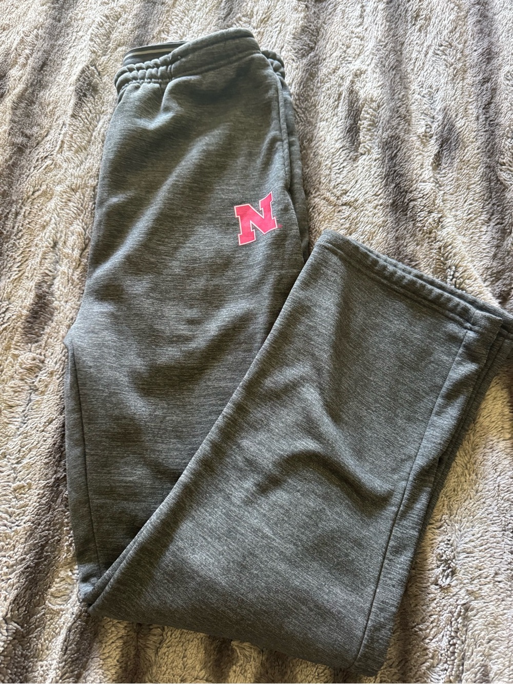 Men's Nebraska Huskers Straight Leg Sweatpants Sz L